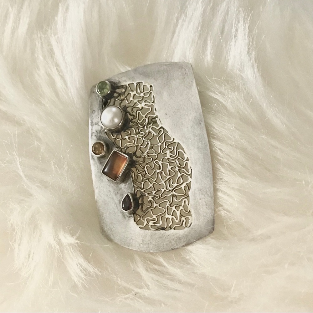 NWOT Stunning Sterling brooch/pendant!